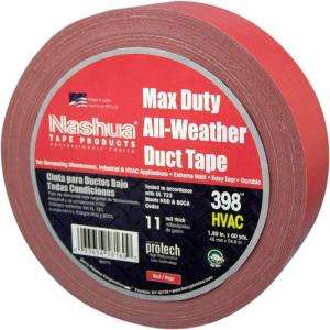 Nashua Tape 398 Max Duty 1 7/8 in. x 180 ft. All Weather Duct Tape 