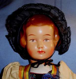 15 Vintage 1940s SWISS Foreign ETHNIC Costume DOLL  