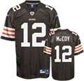 Colt McCoy Brown Reebok NFL Premier Cleveland Browns Jersey