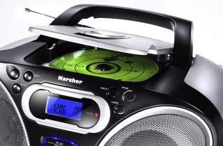 Karcher RR5050 Tragbares Stereo Radio (CD/MP3 Player, UKW Radio, USB 2 
