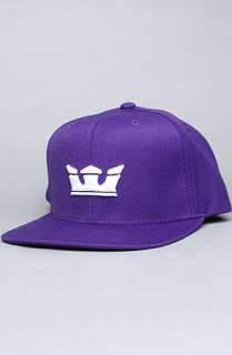 SUPRA The Icon Starter Snapback Hat in Purple  Karmaloop   Global 
