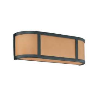 Glomar Odeon 2 Light Aged Bronze Wall Sconce HD 3822 at The Home Depot 