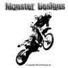 Motocross Wandtattoo MX Rider Wandaufkleber #13