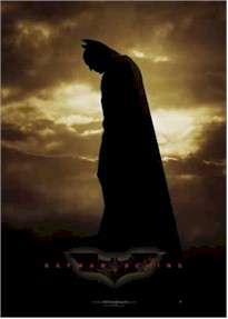 BATMAN BEGINS Christian Bale INTL STYLE B MOVIE POSTER  