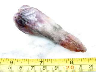 CACOXENITE IN AMETHYST RARE SUPER SEVEN MELODY STONE LARGE WAND 