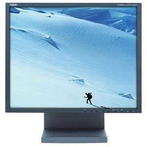 NEC LCD 1880SX BK 18.1 1280x1024 PIVOT Thin Frame Black LCD at 