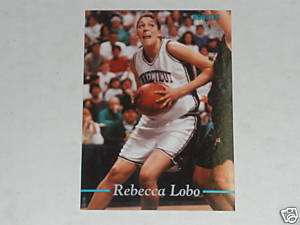1995 CLASSIC ROOKIES BASKETBALL REBECCA LOBO UCONN CARD  