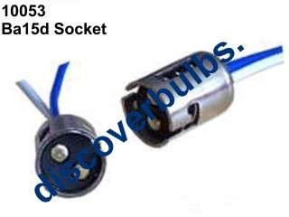 10053 1142 1076 1158 1176 1178 BA15d Stainless Steel Light Bulb Socket 