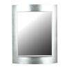 36 in. x 28 in. Sacramento Rectangle Framed Wall Mirror