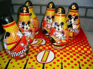 Mickey Mouse Signature Series Bowling Set Disney Polyes  