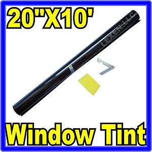 20 X 10FT ROLL 5% LIMO SHADE WINDOW TINTING FILM TINT UNCUT 20x10 5 