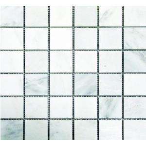 MS International 2 in.x 2 in. Greecian White Mosaic Honed   12 in.x12 