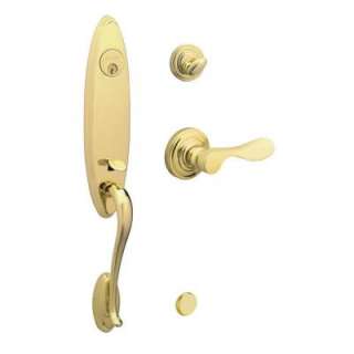   Lever LH (Bright Brass) (F360 ASH 505 CHP 605 LH) from The Home Depot