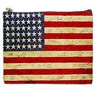   USA America Vintage Flag Cosmetic Bag Make up / Pencil Case M, L, XL