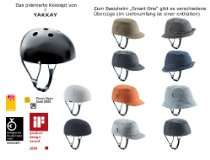   Shop   Fahrradhelme   Yakkay Design Helm Set mit wechselbarem Cover