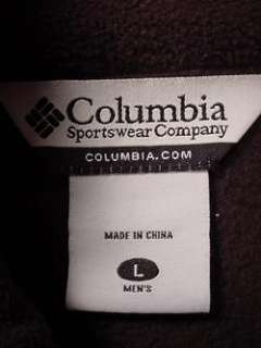 COLUMBIA Plush Fleece Jacket (Mens Large)  