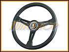 italy nardi classic 330 mm steering wheel black leather blk