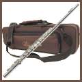 SKY Band Approved Nickel Flute+FREE Nametag Holder  