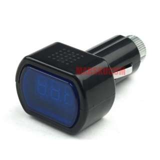 12V/24V Digital LED Auto Car TRUCK SYSTEM V Voltmeter Gauge Voltage 