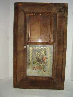 Vintage Ansonia Company Wood Clock Box 1800’s  