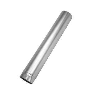   Gauge Galvanized Round Sheet Metal Pipe SM 3060GR 04 at The Home Depot