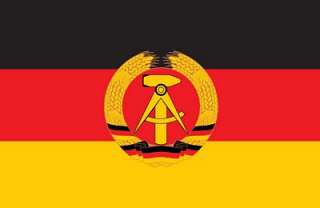 Autoaufkleber Sticker Fahne DDR Flagge NEU Aufkleber  