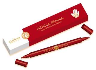 Temporary Henna Penna Tattoo Pen Made from Real Henna  