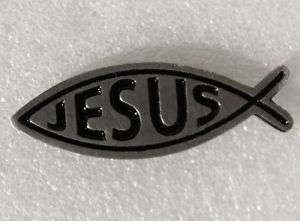 Christen Symbol Fisch Jesus Pin Anstecker Anstecknadel  