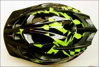   MTB Cycling Helmet Black Green L/XL  Mountain Bike 59 64 cm NEW IN BOX
