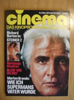 CINEMA 1979   KOMPLETTER Jahrgang (12 Ausgaben) im TOP Zustand in 