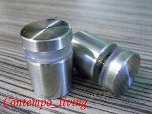 Stainless Steel Standoff Hardware for Glass  