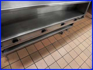   Stainless Steel Food Service Counter/Line 22 Feet Cooler Counter Top