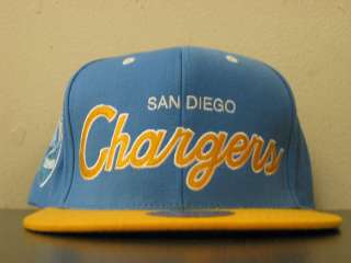 New NFL SAN DIEGO CHARGERS SnapBack MITCHELL & NESS Snap Hat A  