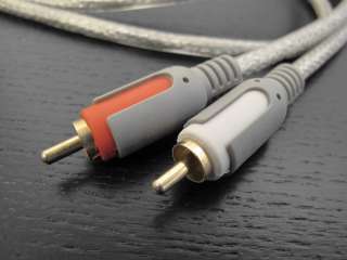 YYW Gold Plated RCA to 3.5mm stereo Plug Cable 1.5m  
