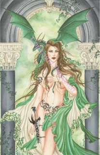 Oracle Goddess Dragon Nene Thomas 8.5X11 Print  