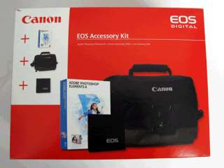 NEW Canon EOS Accessory Kit inc Photoshop Elements 8  