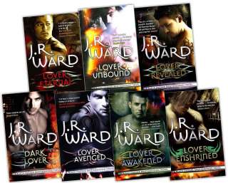 Black Dagger Brotherhood Series J.R Ward 7 books Set  