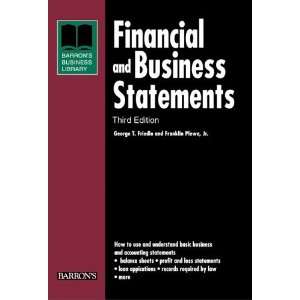  Financial and Business Statements (Barrons Financial 