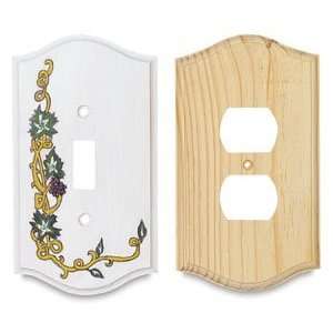  Wooden Switch and Outlet Wall Plates   Light Switch Plate 