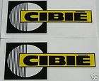 Pair of CIBIE SPOT LIGHT stickers decal