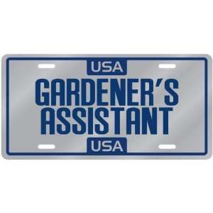 New  Usa Gardeners Assistant  License Plate Occupations  