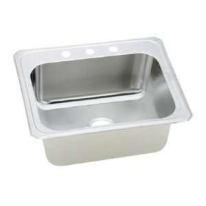  25 X 22 2 Hole 1 Bowl Deep Stainless Steel Sink Celebrity 