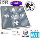 Super iON Metal DDR Dance Pad Mat 4in1 for Xbox,PS,Wi​i,