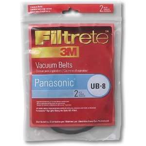  Filtrete Panasonic UB 8 Belt, 2 Belts Per Pack