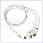 5mm to RCA Audio Cable for iPod 4G 20GB 30GB 60GB U2