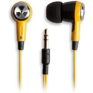  iFrogz EarPollution 3.5 mm Headphones   Yellow/Black Cell 