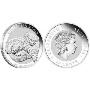  Australia 2012 Koala 1/10oz Silver Coin   Presentation 