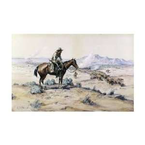  Charles Russell   The Trail Boss Giclee