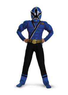 Classic Muscle Blue Power Ranger Samurai Boys Power Rangers Boys 