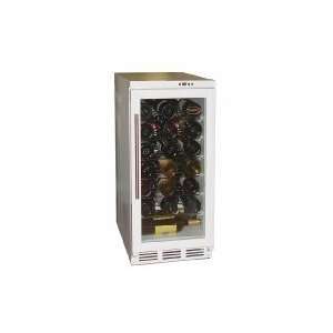  32 Bottle White Wine Cooler With Front Exhaust